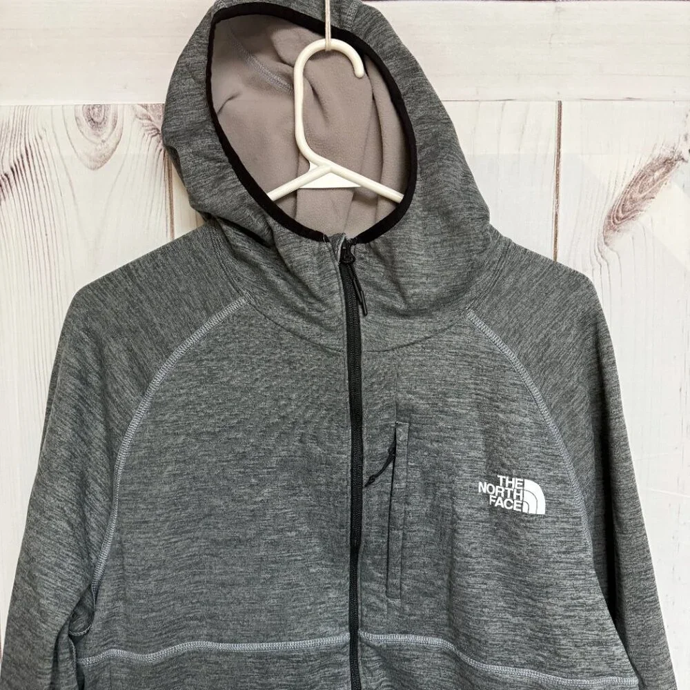 The North Face‎ Canyonlands Hoodie Men’s Large Gray Full Zip EUC